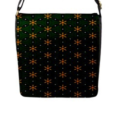 Cute Pretty Elegant Pattern Flap Closure Messenger Bag (large)