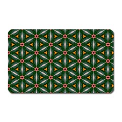 Cute Pretty Elegant Pattern Magnet (rectangular) by GardenOfOphir