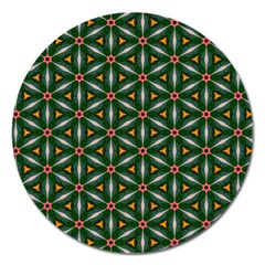 Cute Pretty Elegant Pattern Magnet 5  (round) by GardenOfOphir