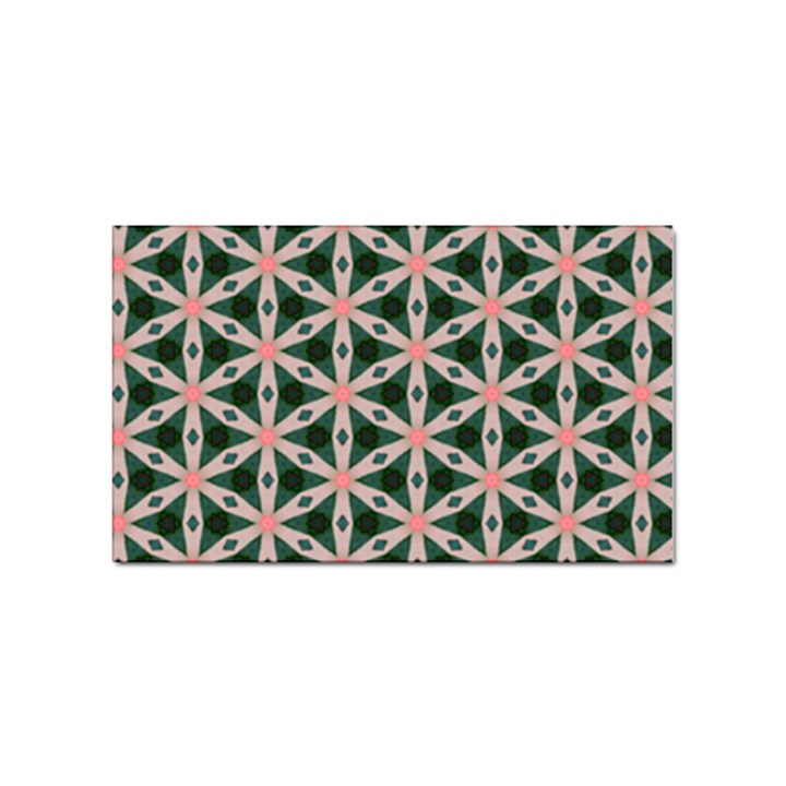 Cute Pretty Elegant Pattern Sticker (Rectangle)