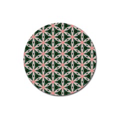 Cute Pretty Elegant Pattern Magnet 3  (round) by GardenOfOphir