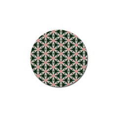 Cute Pretty Elegant Pattern Golf Ball Marker by GardenOfOphir