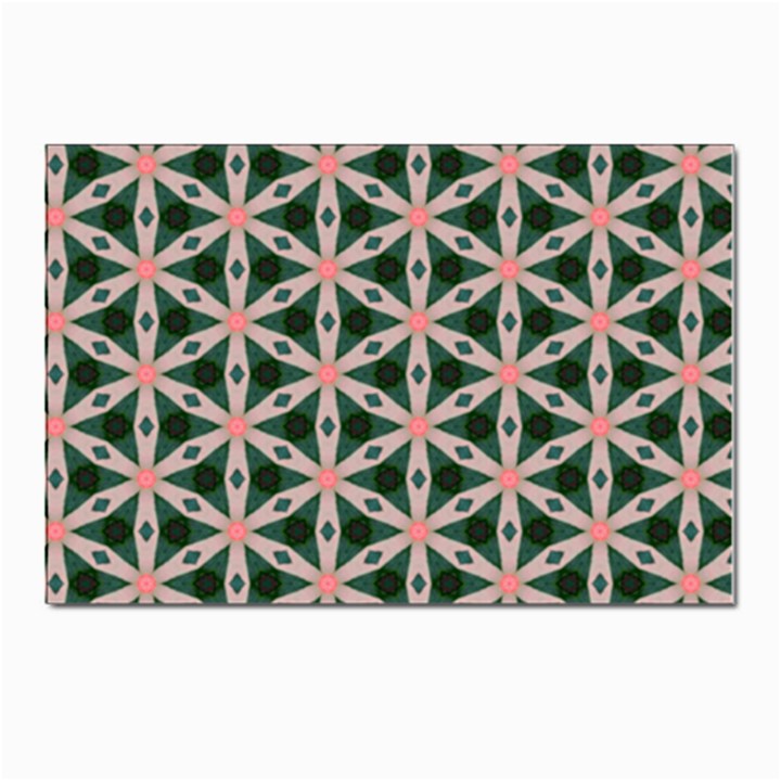 Cute Pretty Elegant Pattern Postcard 4 x 6  (10 Pack)