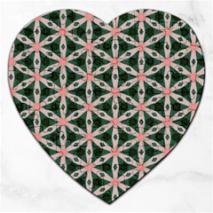 Cute Pretty Elegant Pattern Jigsaw Puzzle (heart) by GardenOfOphir