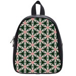 Cute Pretty Elegant Pattern School Bag (Small) Front