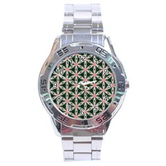 Cute Pretty Elegant Pattern Stainless Steel Watch