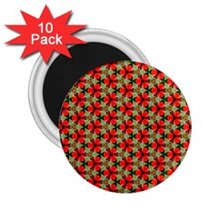 Cute Pretty Elegant Pattern 2 25  Button Magnet (10 Pack)