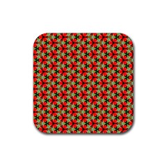 Cute Pretty Elegant Pattern Drink Coaster (square)