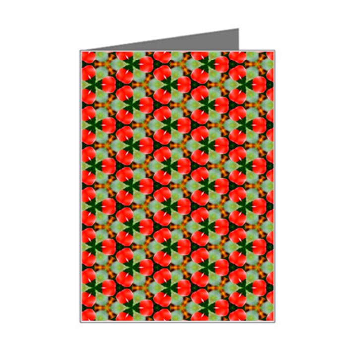 Cute Pretty Elegant Pattern Mini Greeting Card