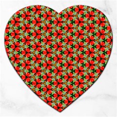 Cute Pretty Elegant Pattern Jigsaw Puzzle (heart)