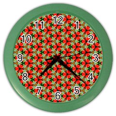 Cute Pretty Elegant Pattern Wall Clock (color)