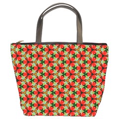 Cute Pretty Elegant Pattern Bucket Handbag by GardenOfOphir