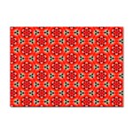 Cute Pretty Elegant Pattern A4 Sticker 100 Pack Front