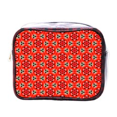 Cute Pretty Elegant Pattern Mini Travel Toiletry Bag (One Side)