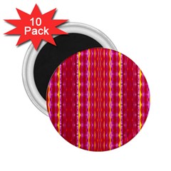 Cute Pretty Elegant Pattern 2.25  Button Magnet (10 pack)