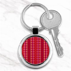 Cute Pretty Elegant Pattern Key Chain (Round)