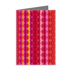 Cute Pretty Elegant Pattern Mini Greeting Card