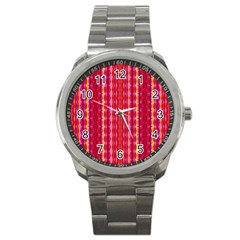 Cute Pretty Elegant Pattern Sport Metal Watch