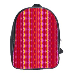 Cute Pretty Elegant Pattern School Bag (XL)