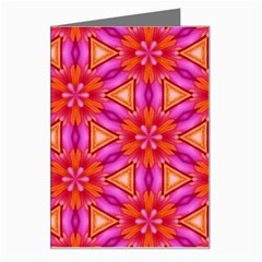 Cute Pretty Elegant Pattern Greeting Card by GardenOfOphir