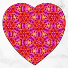 Cute Pretty Elegant Pattern Jigsaw Puzzle (heart)