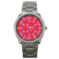 Cute Pretty Elegant Pattern Sport Metal Watch