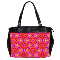 Cute Pretty Elegant Pattern Oversize Office Handbag (two Sides)