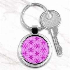 Cute Pretty Elegant Pattern Key Chain (round) by GardenOfOphir