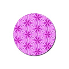 Cute Pretty Elegant Pattern Drink Coaster (round) by GardenOfOphir