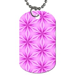 Cute Pretty Elegant Pattern Dog Tag (one Sided)