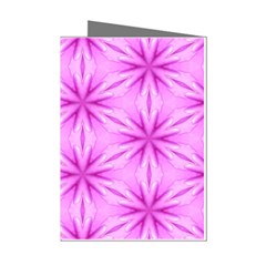 Cute Pretty Elegant Pattern Mini Greeting Card (8 Pack)