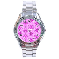 Cute Pretty Elegant Pattern Stainless Steel Watch