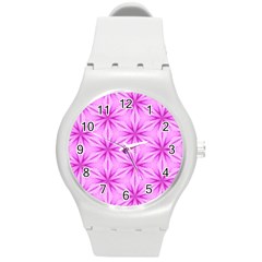 Cute Pretty Elegant Pattern Plastic Sport Watch (medium)