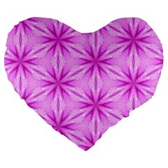 Cute Pretty Elegant Pattern 19  Premium Heart Shape Cushion