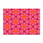 Cute Pretty Elegant Pattern A4 Sticker 100 Pack Front