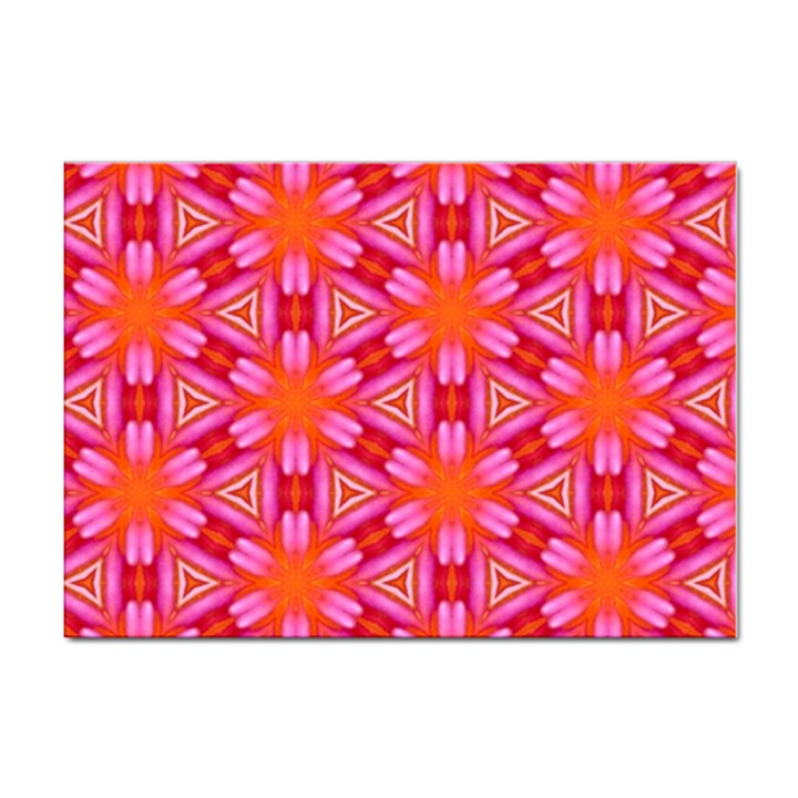 Cute Pretty Elegant Pattern A4 Sticker 100 Pack