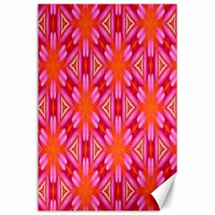 Cute Pretty Elegant Pattern Canvas 24  X 36  (unframed)