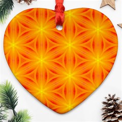 Cute Pretty Elegant Pattern Heart Ornament