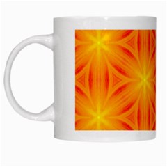 Cute Pretty Elegant Pattern White Coffee Mug