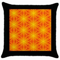 Cute Pretty Elegant Pattern Black Throw Pillow Case