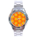 Cute Pretty Elegant Pattern Stainless Steel Watch Front