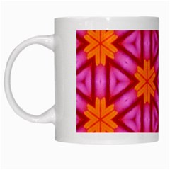 Cute Pretty Elegant Pattern White Coffee Mug by GardenOfOphir