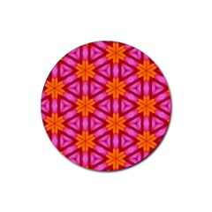 Cute Pretty Elegant Pattern Drink Coasters 4 Pack (round)