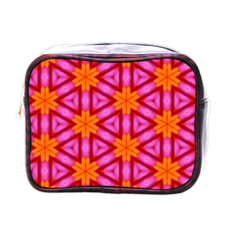 Cute Pretty Elegant Pattern Mini Travel Toiletry Bag (One Side)