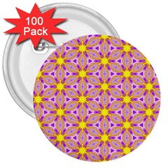 Cute Pretty Elegant Pattern 3  Button (100 pack)