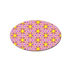 Cute Pretty Elegant Pattern Sticker (Oval)