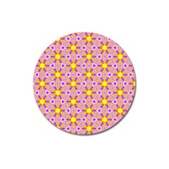 Cute Pretty Elegant Pattern Magnet 3  (Round)