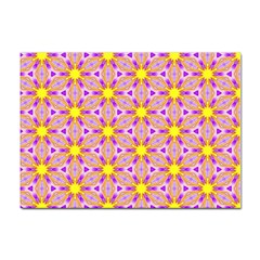 Cute Pretty Elegant Pattern A4 Sticker 100 Pack