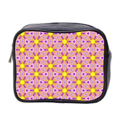 Cute Pretty Elegant Pattern Mini Travel Toiletry Bag (Two Sides)