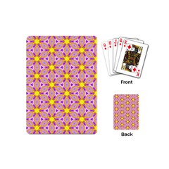 Cute Pretty Elegant Pattern Playing Cards (Mini)